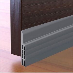 Gray Door Draft/Sound Stopper